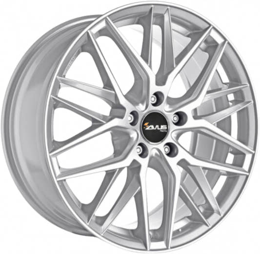 Avus Racing AF19 hyper silver 7.5x17 ET40 - LK5/114.3 ML73.1
