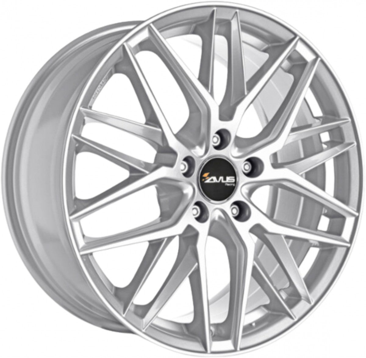 Avus Racing AF19 hyper silver 7.5x17 ET40 - LK5/114.3 ML73.1