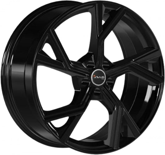 Avus Racing AF20 black 8.5x19 ET48 - LK5/112 ML57.1
