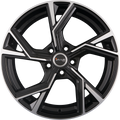 Avus Racing AF20 Black Polished Alufelge 9.5x21 Zoll ET31 LK 5x112 ML66.6