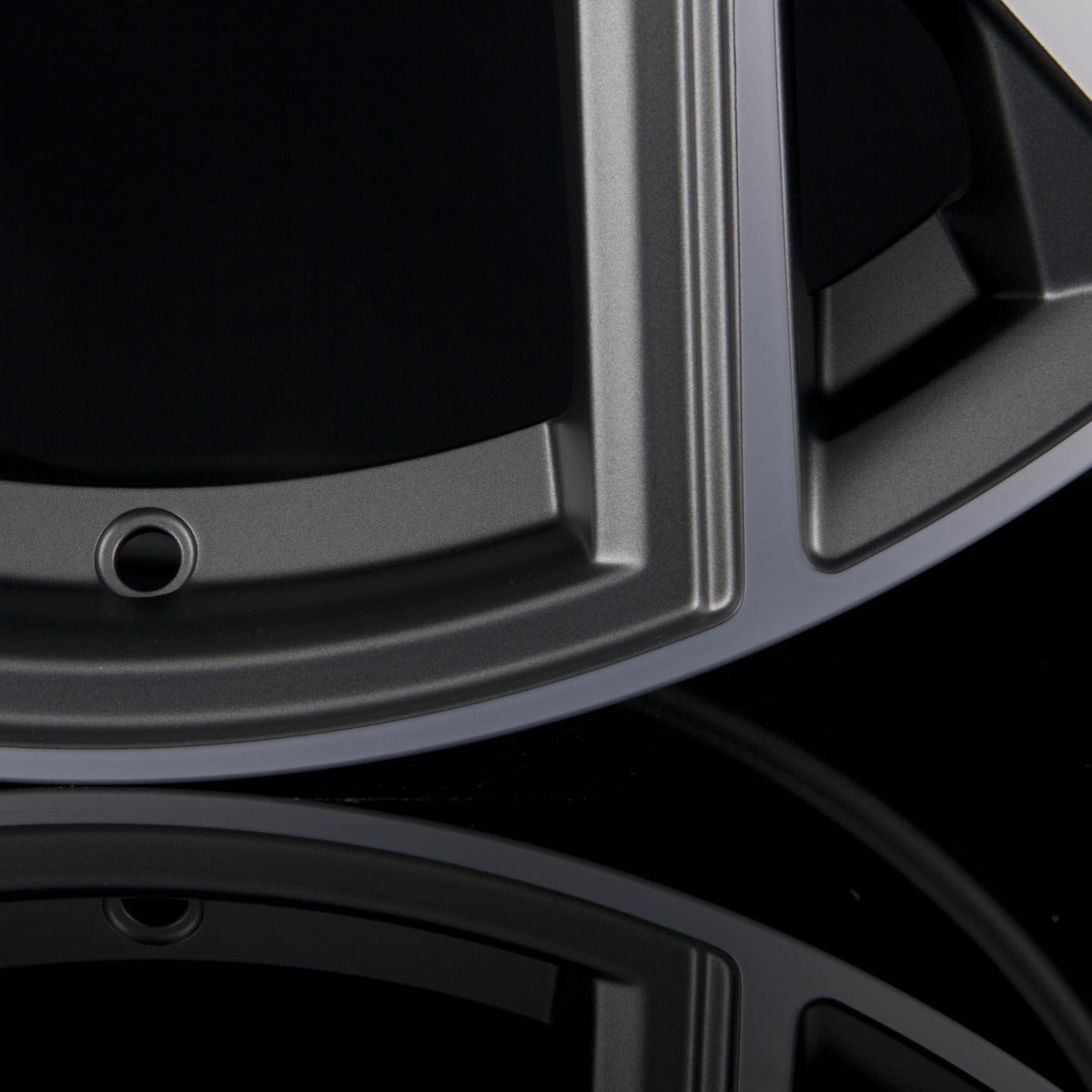 Avus Racing AF20 Matt Anthracite Polished Alufelge 9.5x21 Zoll ET25 LK 5x112 ML66.6 – Bild 4