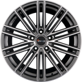 Avus Racing AC-M08 Anthracite Polished Alufelge 9.5x21 Zoll ET31 LK 5x112 ML66.6