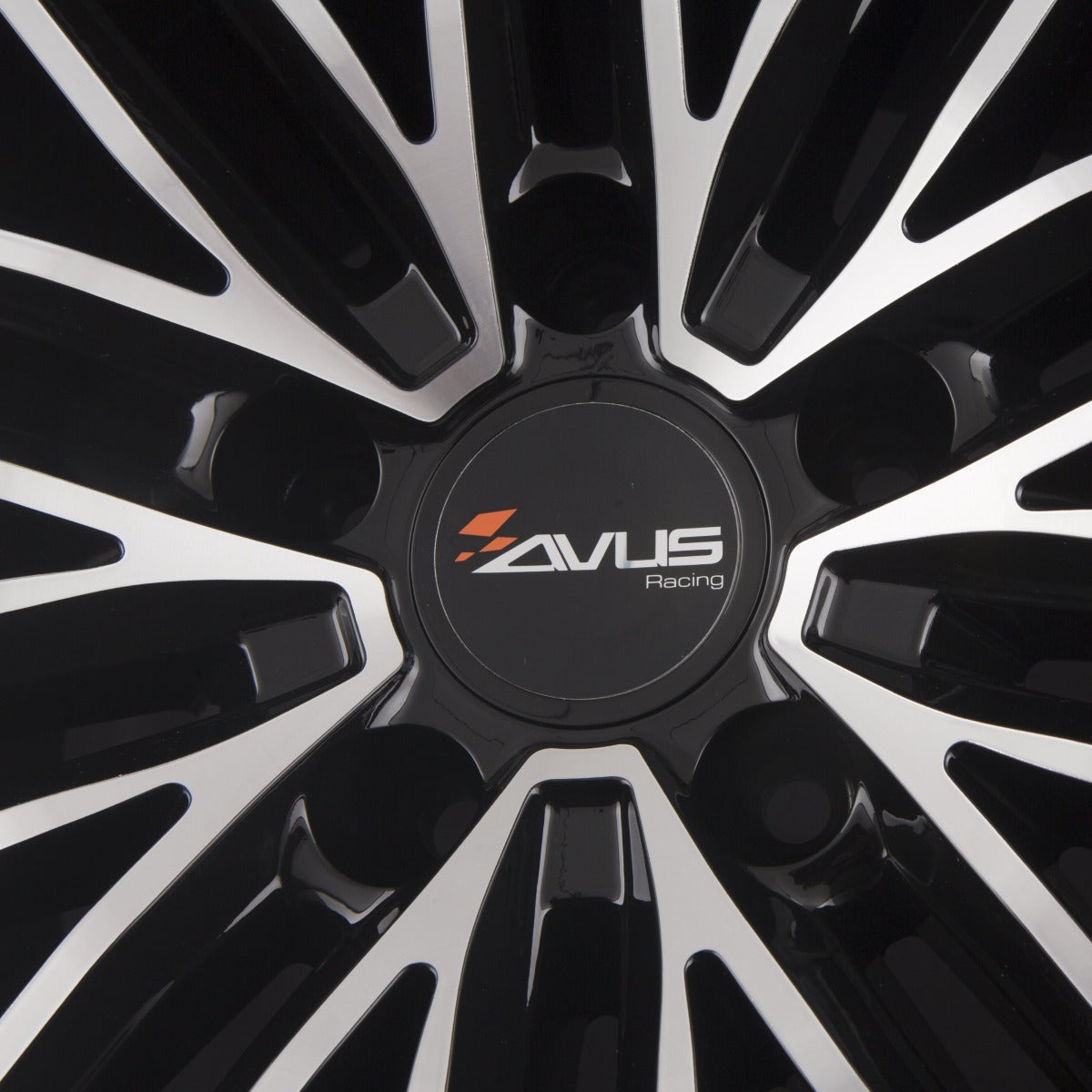 Avus Racing AC-M08 Black Polished Alufelge 9.5x21 Zoll ET71 LK 5x130 ML71.6 – Bild 4