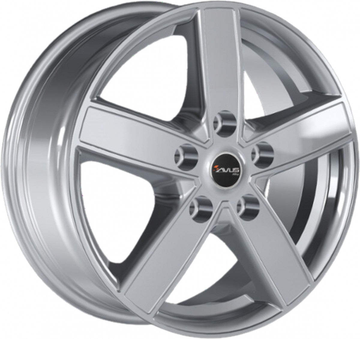 Avus Racing AC-V51 hyper silver Alufelge 6.5x16 Zoll ET62 LK 5x130 ML78.1