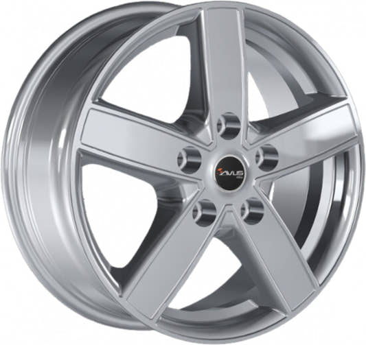 Avus Racing AC-V51 hyper silver Alufelge 6.5x16 Zoll ET45 LK 5x108 ML65.1