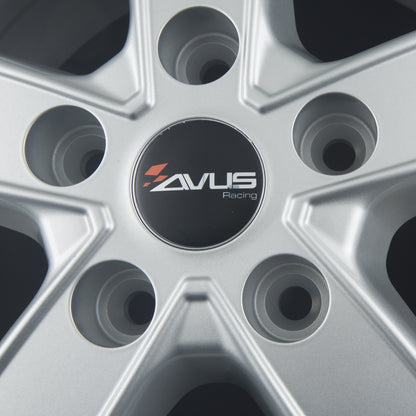 Avus Racing AC-V51 Hyper Silver Alufelge 7x17 Zoll ET45 LK 5x118 ML71.1 – Bild 5