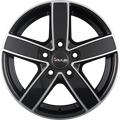 Avus Racing AC-V51 Black Polished Alufelge 7x17 Zoll ET51 LK 5x112 ML66.6