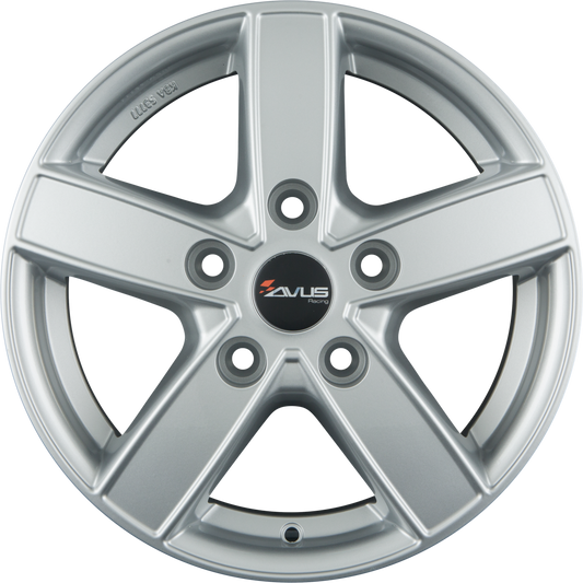 Avus Racing AC-V51 Hyper Silver Alufelge 7x17 Zoll ET62 LK 5x130 ML89.1