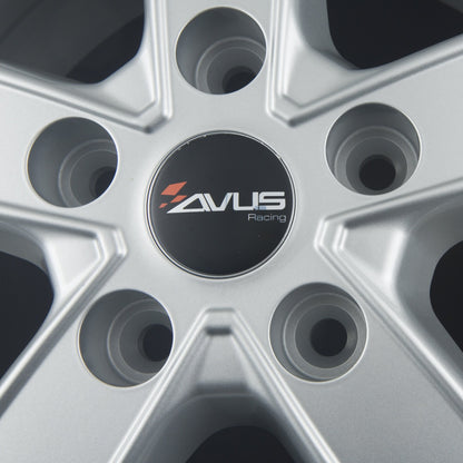 Avus Racing AC-V51 Hyper Silver Alufelge 7x17 Zoll ET62 LK 5x130 ML89.1 – Bild 5