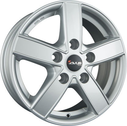 Avus Racing AC-V51 Hyper Silver Alufelge 7x17 Zoll ET62 LK 5x118 ML71.1 – Bild 2