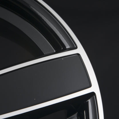Avus Racing AC-V51 Black Polished Alufelge 7x17 Zoll ET45 LK 5x108 ML65.1 – Bild 4