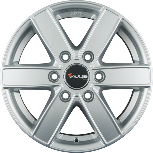 Avus Racing AC-V61 Hyper Silver Alufelge 7.5x17 Zoll ET25 LK 6x139.7 ML106.1