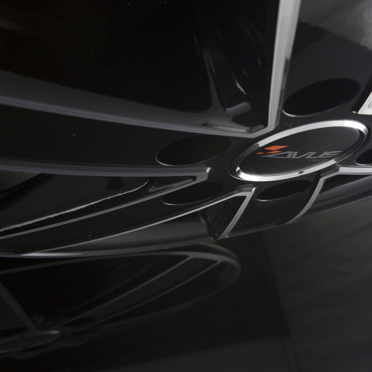 Avus Racing AC-V61 Black Polished Alufelge 6.5x16 Zoll ET68 LK 6x125 ML74.1 – Bild 3