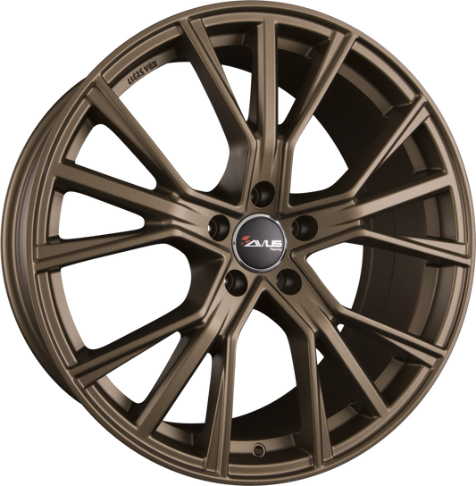 Avus Racing AF18 Bronze Alufelge 8.5x19 Zoll ET47 LK 5x120 ML65.1 – Bild 2
