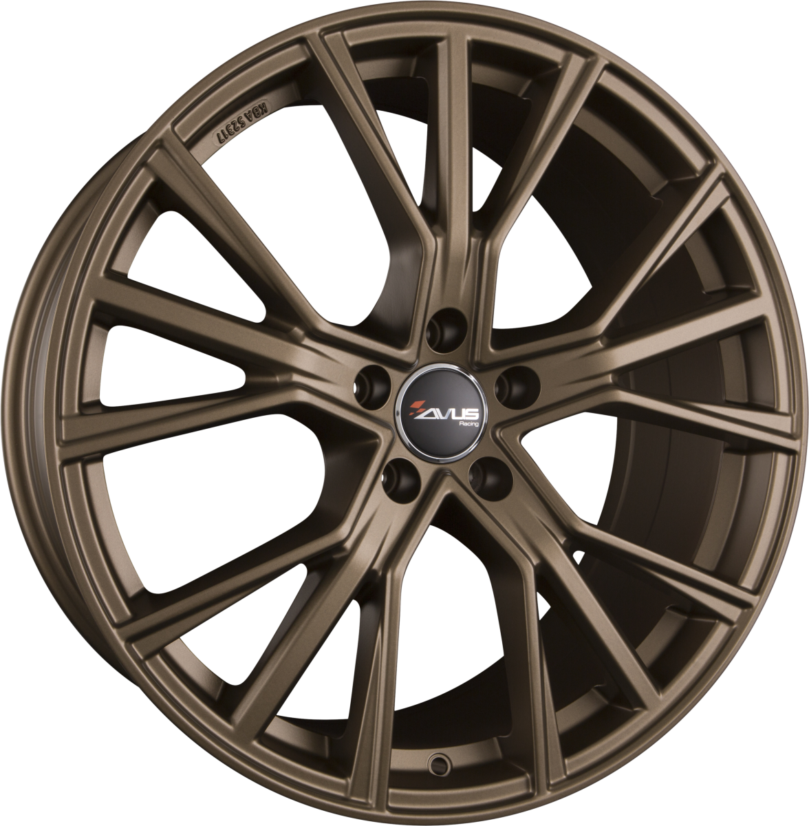 Avus Racing AF18 Bronze Alufelge 8.5x19 Zoll ET47 LK 5x120 ML65.1 – Bild 2