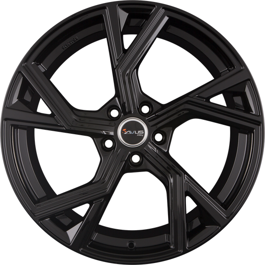 Avus Racing AF20 Black Alufelge 8x20 Zoll ET45 LK 5x112 ML57.1