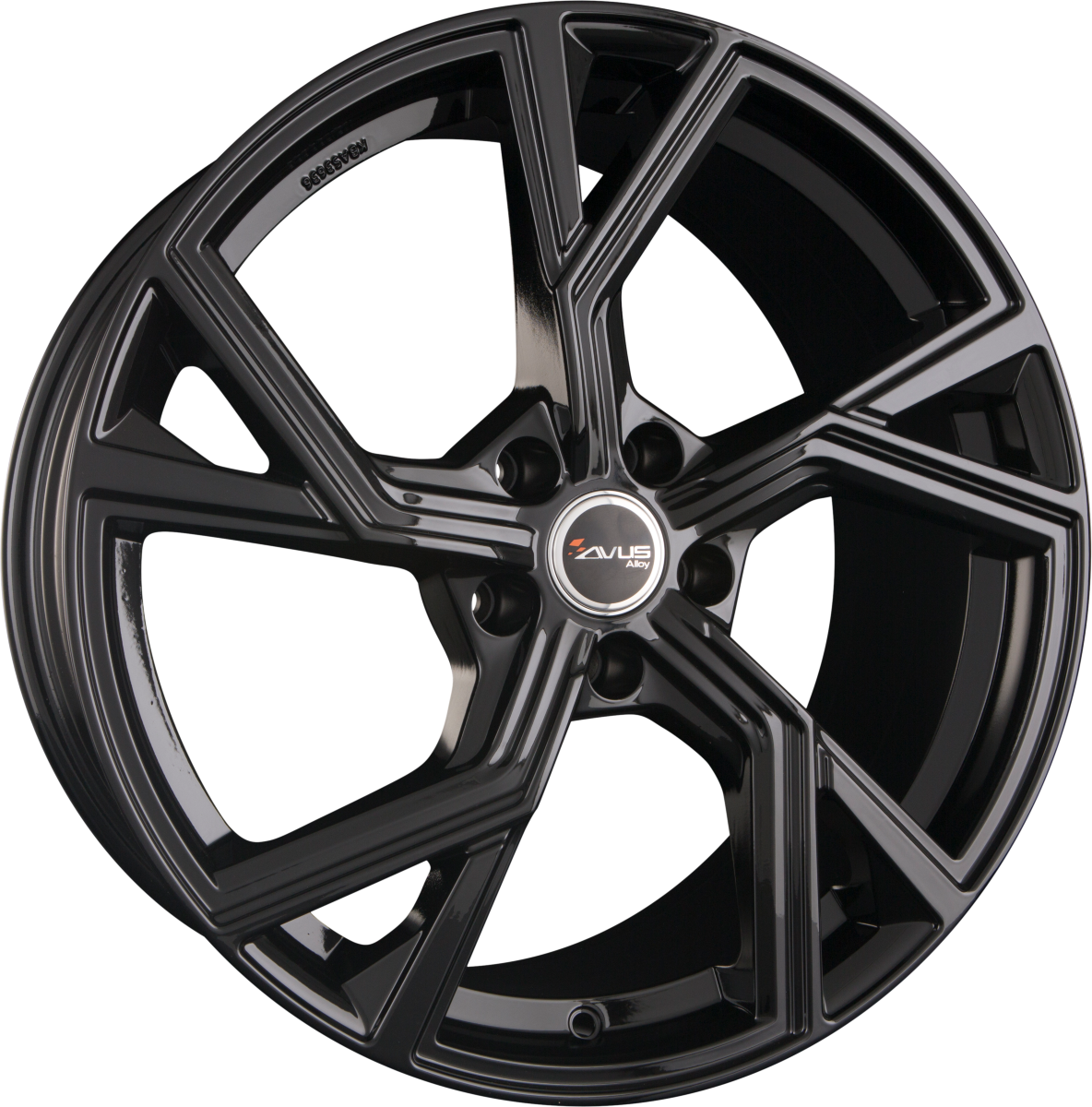 Avus Racing AF20 Black Alufelge 8x20 Zoll ET45 LK 5x112 ML57.1 – Bild 2
