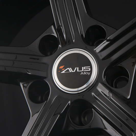 Avus Racing AF20 Black Alufelge 9x20 Zoll ET42 LK 5x112 ML57.1 – Bild 2