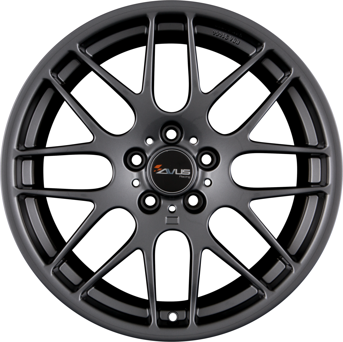 Avus Racing AC-MB4 Anthracite Alufelge 8x18 Zoll ET43 LK 5x120 ML72.6