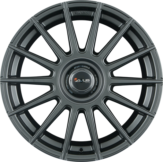 Avus Racing AC-M09 Anthracite Alufelge 8.5x19 Zoll ET45 LK 5x108 ML72.6
