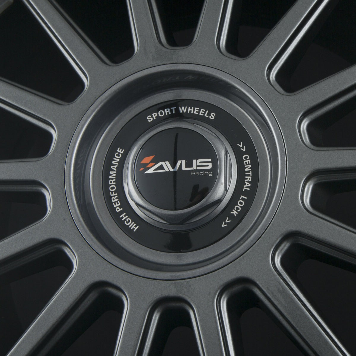 Avus Racing AC-M09 Anthracite Alufelge 8.5x19 Zoll ET45 LK 5x108 ML72.6 – Bild 4