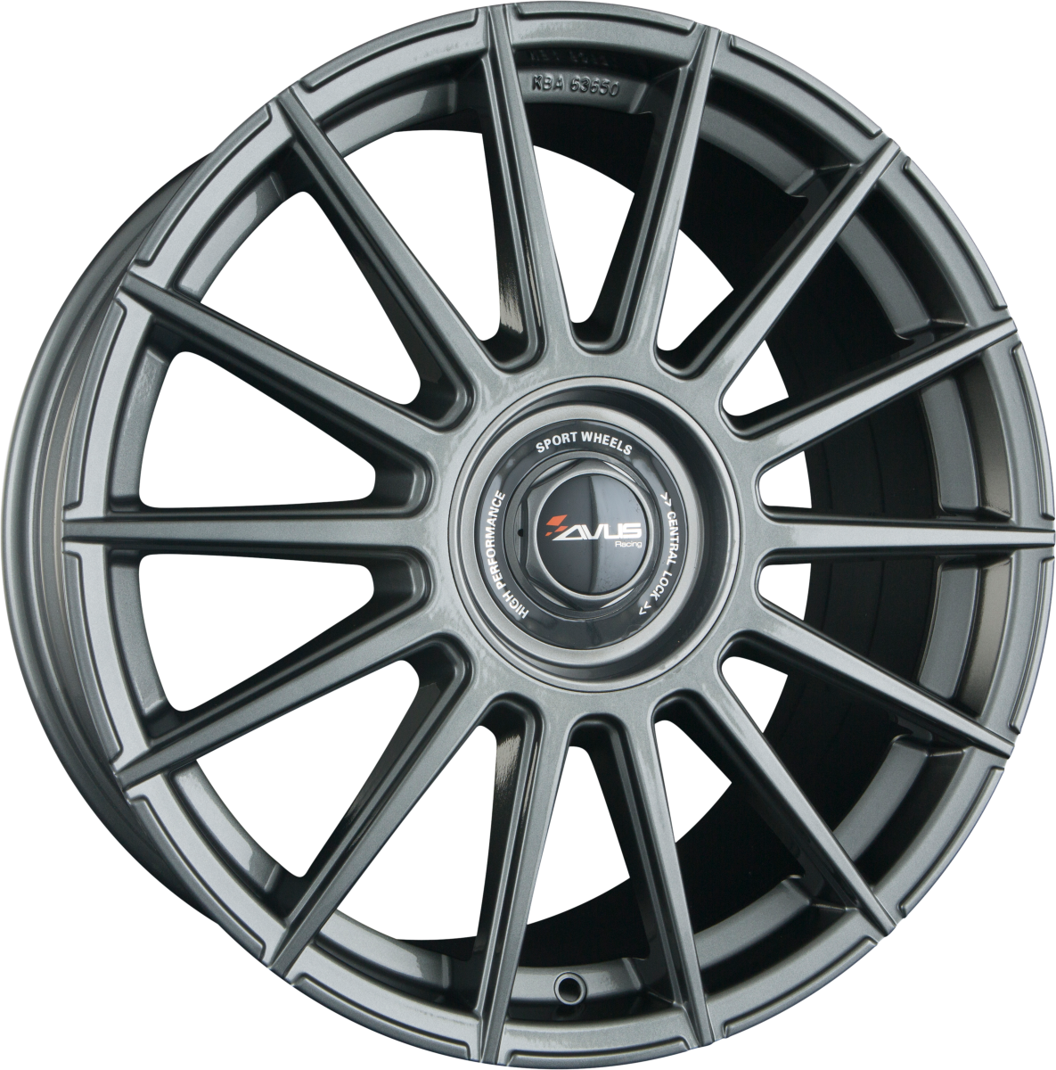 Avus Racing AC-M09 Anthracite Alufelge 8.5x19 Zoll ET30 LK 5x112 ML72.6 – Bild 2