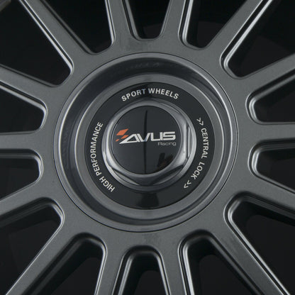 Avus Racing AC-M09 Anthracite Alufelge 8.5x19 Zoll ET30 LK 5x112 ML72.6 – Bild 4