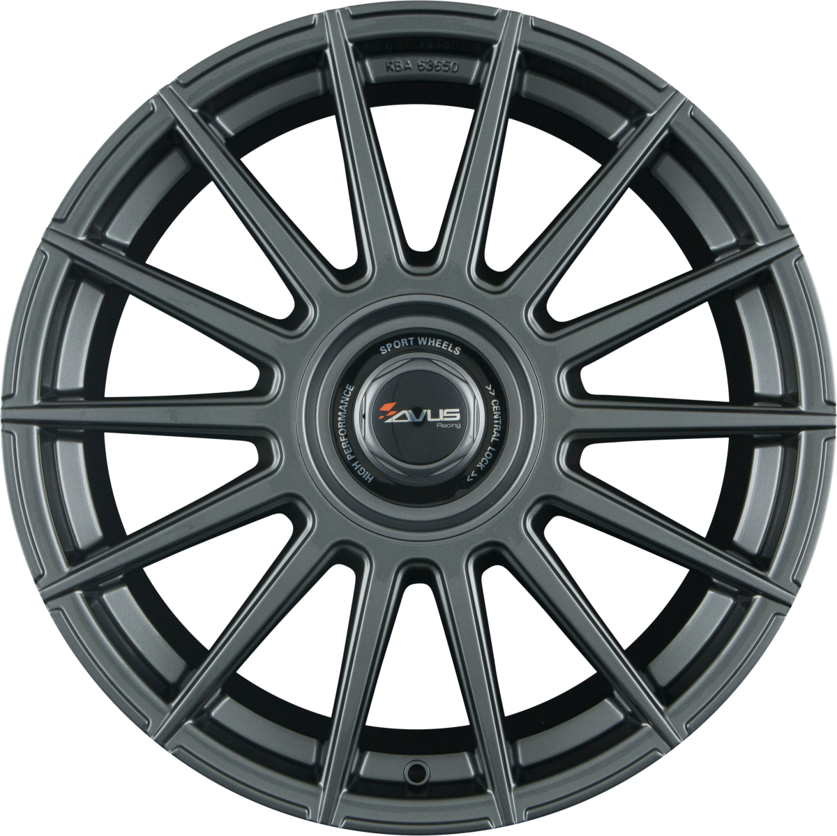 Avus Racing AC-M09 Anthracite Alufelge 8.5x19 Zoll ET45 LK 5x112 ML72.6