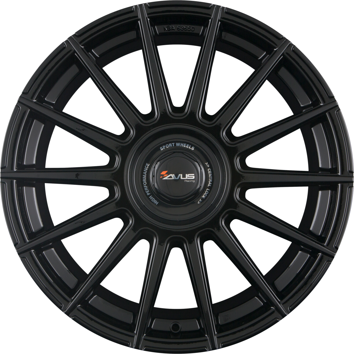 Avus Racing AC-M09 Black Alufelge 8x18 Zoll ET35 LK 5x112 ML72.6