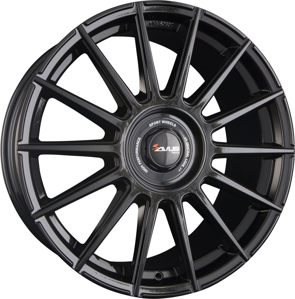 Avus Racing AC-M09 Black Alufelge 8x18 Zoll ET35 LK 5x112 ML72.6 – Bild 2