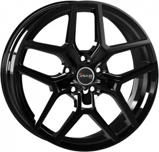 Avus Racing AC-519 black Alufelge 7x17 Zoll ET45 LK 5x114.3 ML73.1