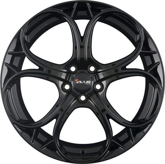 Avus Racing AC-520 Black Alufelge 7.5x17 Zoll ET30 LK 5x110 ML65.1