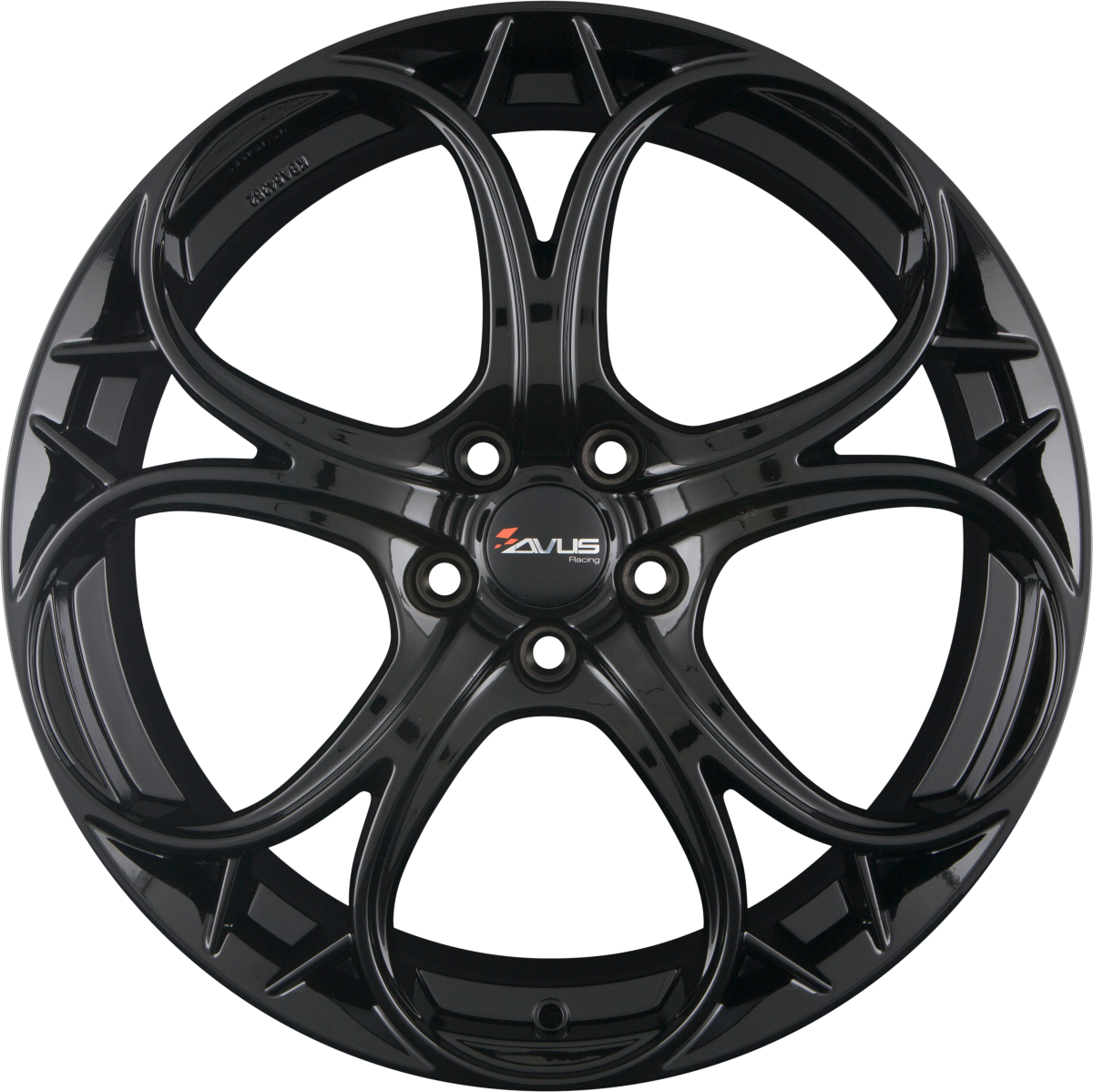 Avus Racing AC-520 Black Alufelge 7.5x17 Zoll ET30 LK 5x110 ML65.1