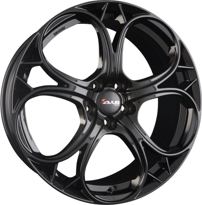 Avus Racing AC-520 Black Alufelge 7.5x17 Zoll ET30 LK 5x110 ML65.1 – Bild 2