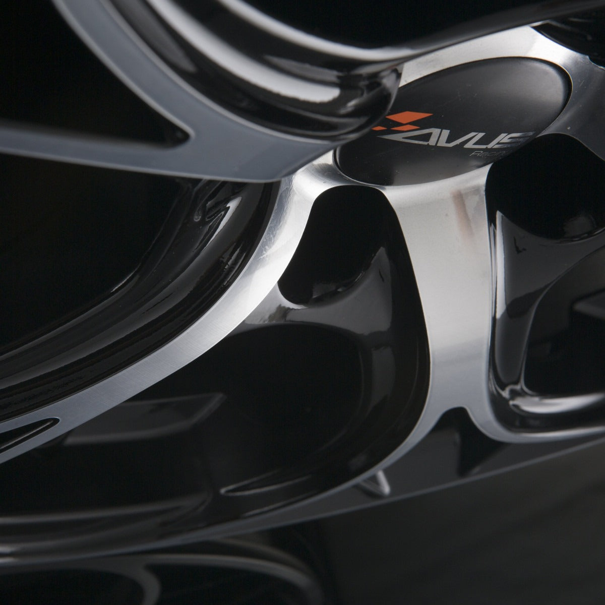 Avus Racing AC-520 Black Polished Alufelge 8x18 Zoll ET33 LK 5x110 ML65.1 – Bild 3