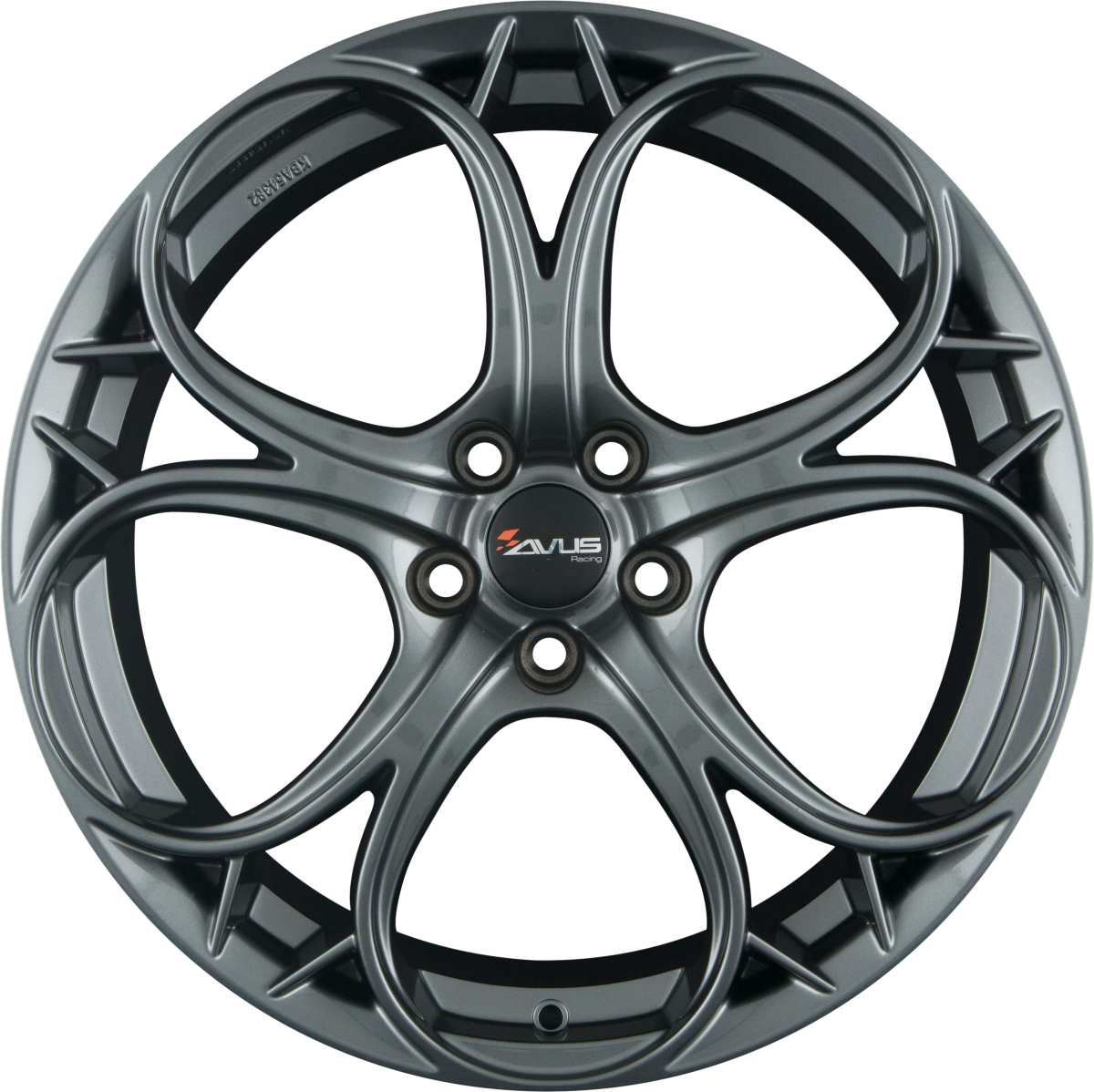 Avus Racing AC-520 anthracite Alufelge 8x19 Zoll ET33 LK 5x110 ML65.1 – Bild 2