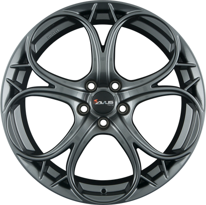 Avus Racing AC-520 anthracite Alufelge 8x19 Zoll ET33 LK 5x110 ML65.1 – Bild 2