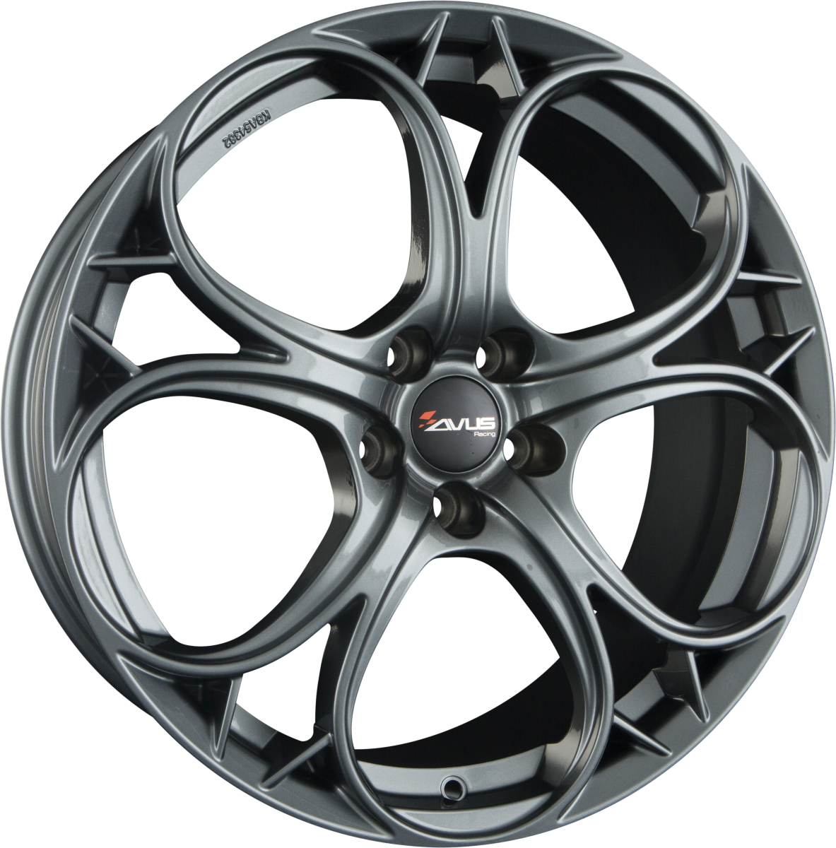 Avus Racing AC-520 anthracite Alufelge 8x19 Zoll ET33 LK 5x110 ML65.1 – Bild 3