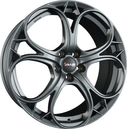 Avus Racing AC-520 anthracite Alufelge 8x19 Zoll ET33 LK 5x110 ML65.1 – Bild 3