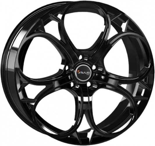 Avus Racing AC-520 black Alufelge 9x19 Zoll ET34 LK 5x110 ML65.1