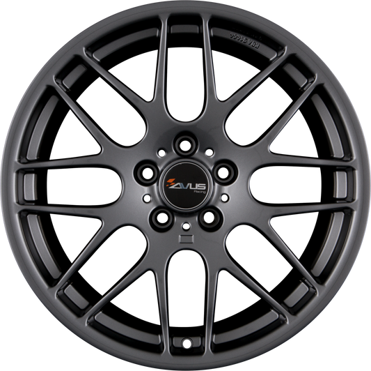 Avus Racing AC-MB4 Anthracite Alufelge 9.5x19 Zoll ET45 LK 5x120 ML72.6