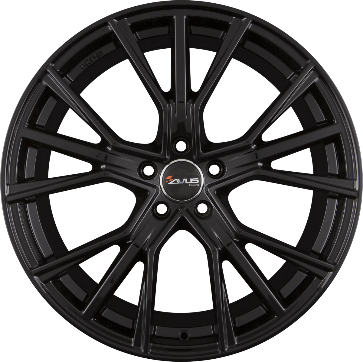 Avus Racing AF18 Black Alufelge 10x23 Zoll ET30 LK 5x112 ML66.6