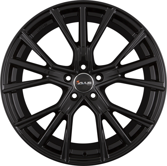 Avus Racing AF18 Black Alufelge 10x23 Zoll ET18 LK 5x112 ML66.6