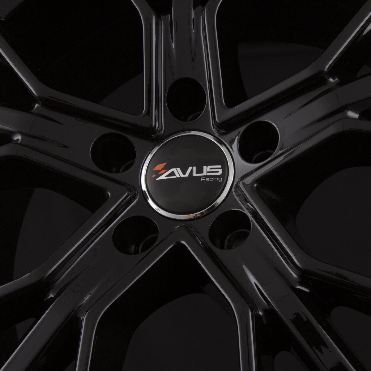 Avus Racing AF18 Black Alufelge 10x23 Zoll ET37 LK 5x108 ML63.4 – Bild 5