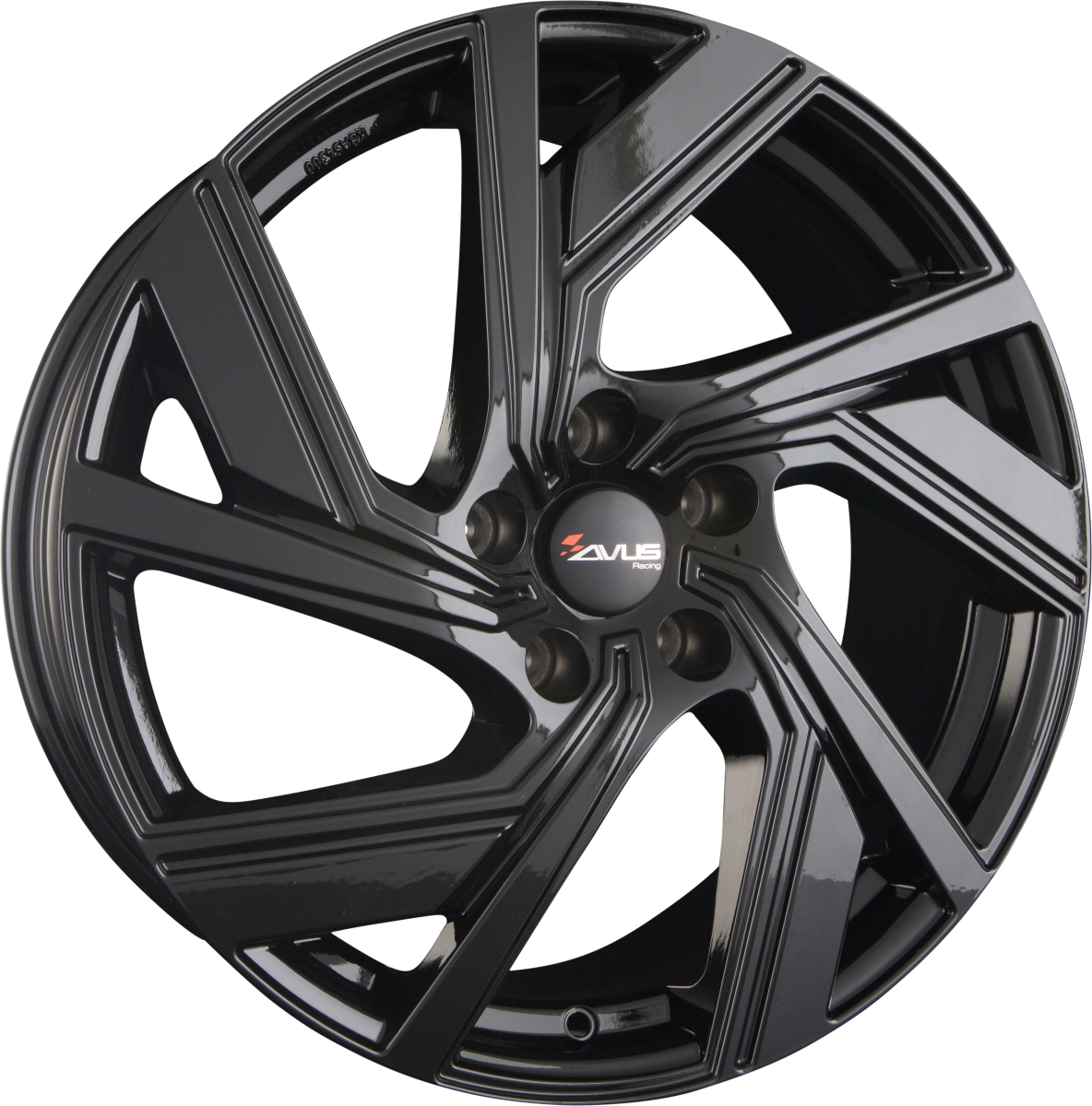 Avus Racing AC-521 Black Alufelge 8.5x19 Zoll ET40 LK 5x112 ML66.6 – Bild 2