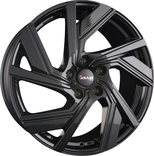Avus Racing AC-521 Black Alufelge 7.5x20 Zoll ET44 LK 5x112 ML57.1 – Bild 2