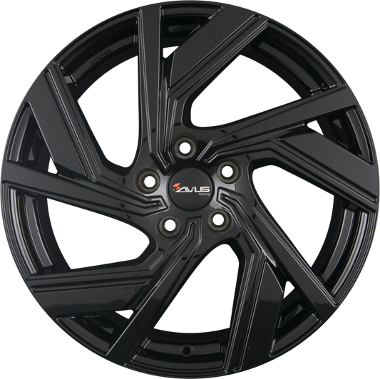 Avus Racing AC-521 Black Alufelge 8x20 Zoll ET45 LK 5x112 ML57.1