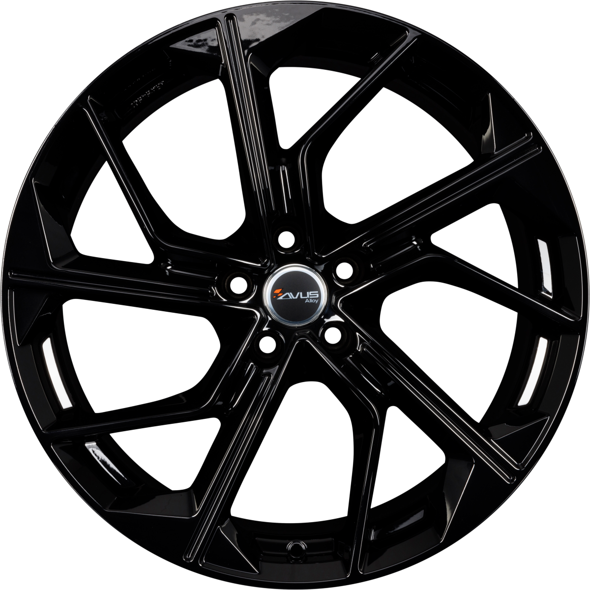 Avus Racing AC-522 Black Alufelge 8x18 Zoll ET35 LK 5x112 ML66.6