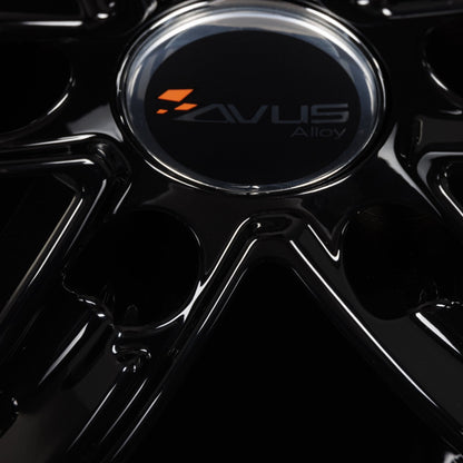 Avus Racing AC-522 Black Alufelge 8x18 Zoll ET35 LK 5x112 ML66.6 – Bild 5