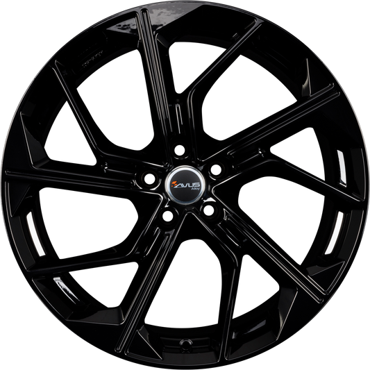 Avus Racing AC-522 Black Alufelge 8x18 Zoll ET50 LK 5x120 ML65.1